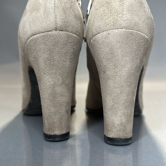 Sam Edelman Shelby • suede ankle booties • size 7.5 • like new • 3” heel (1505) - Picture 8 of 10